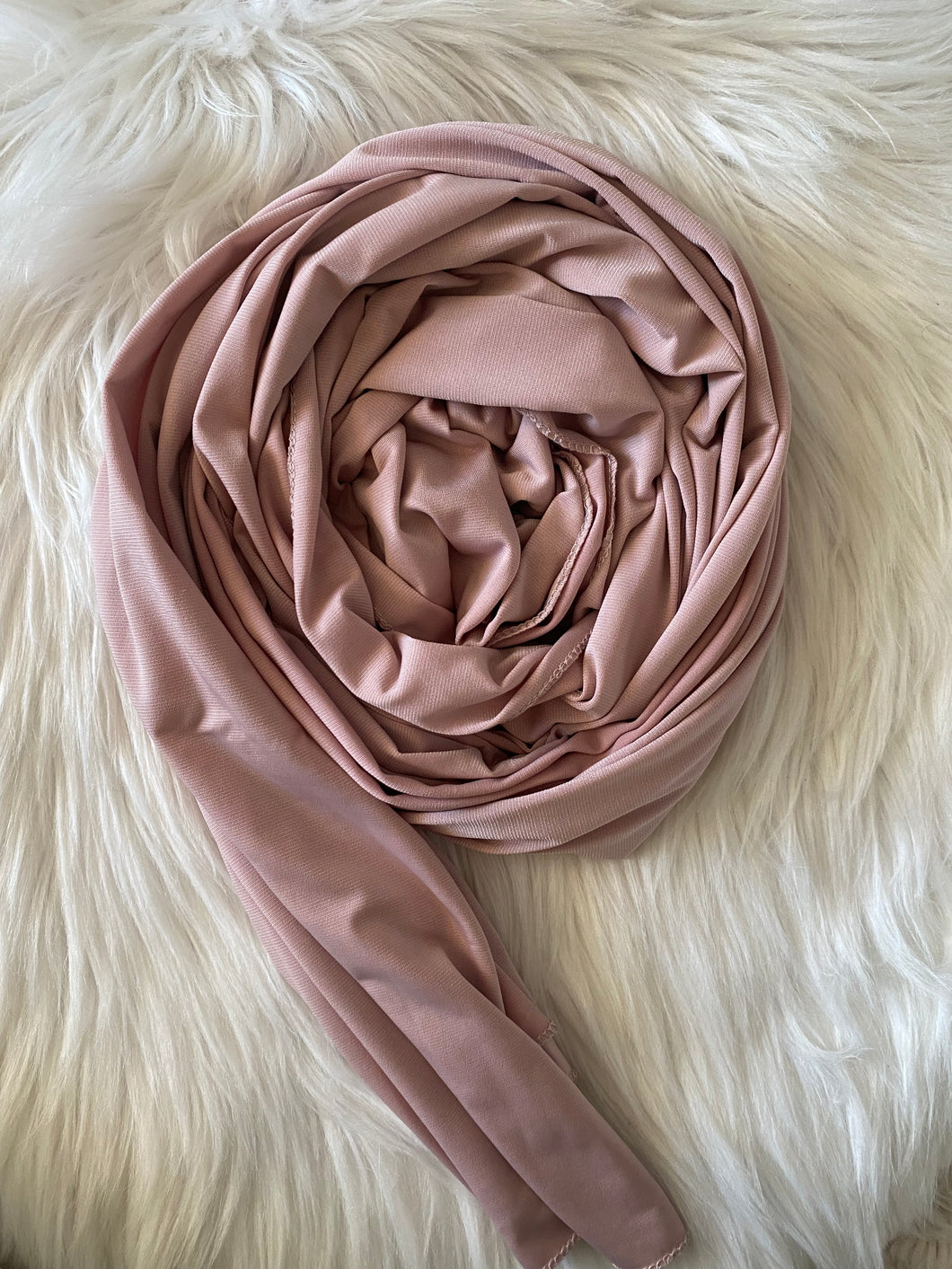 HIJAB VIEUX ROSE