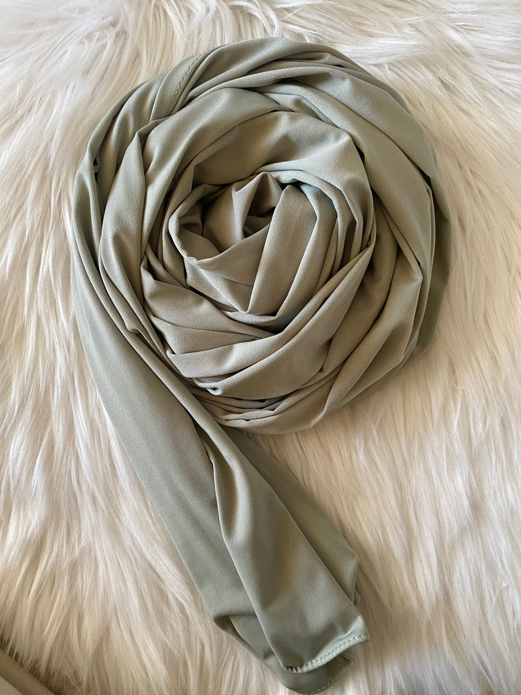 HIJAB VERT PASTEL