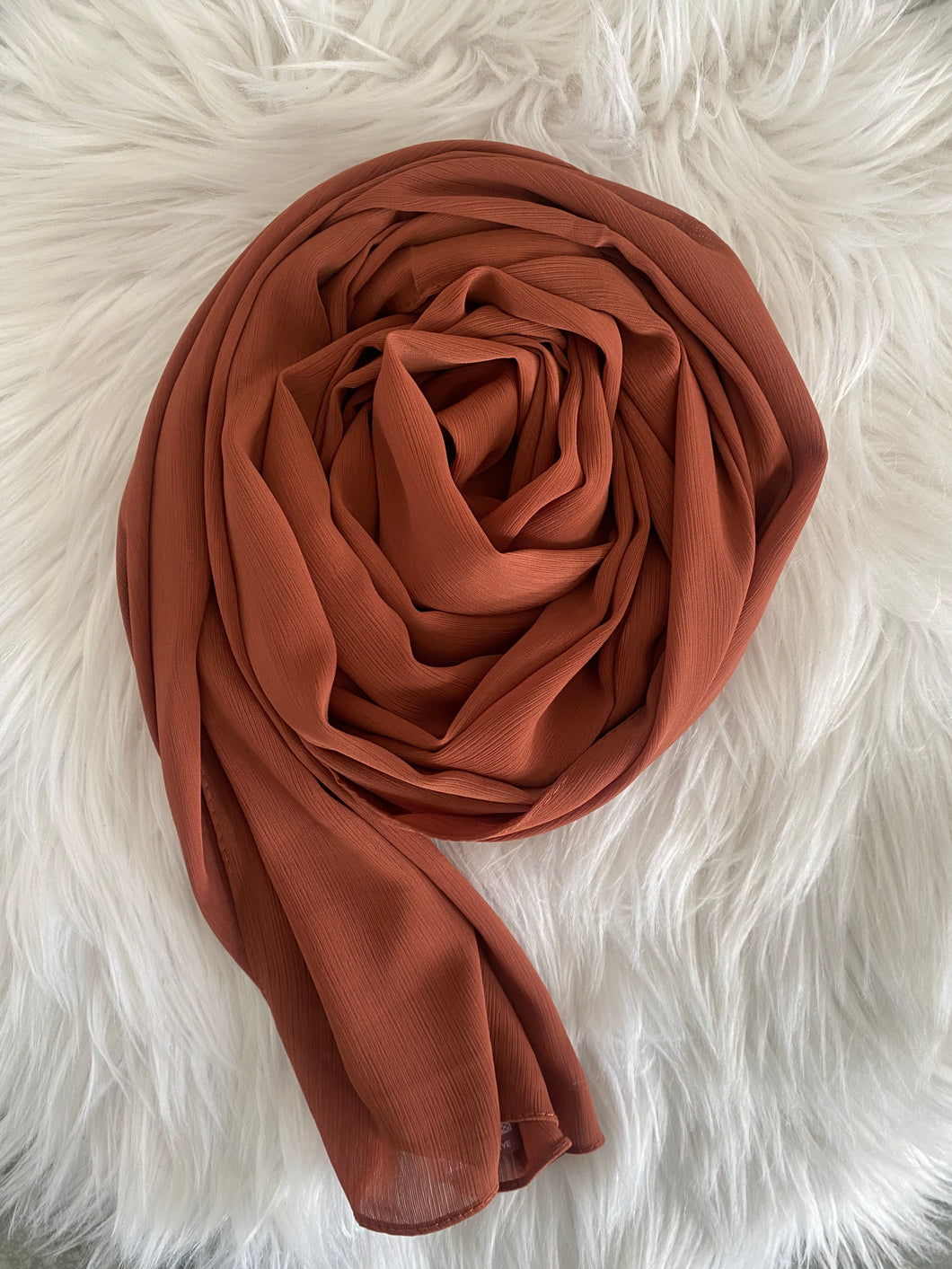 HIJAB MARRON NOISETTE