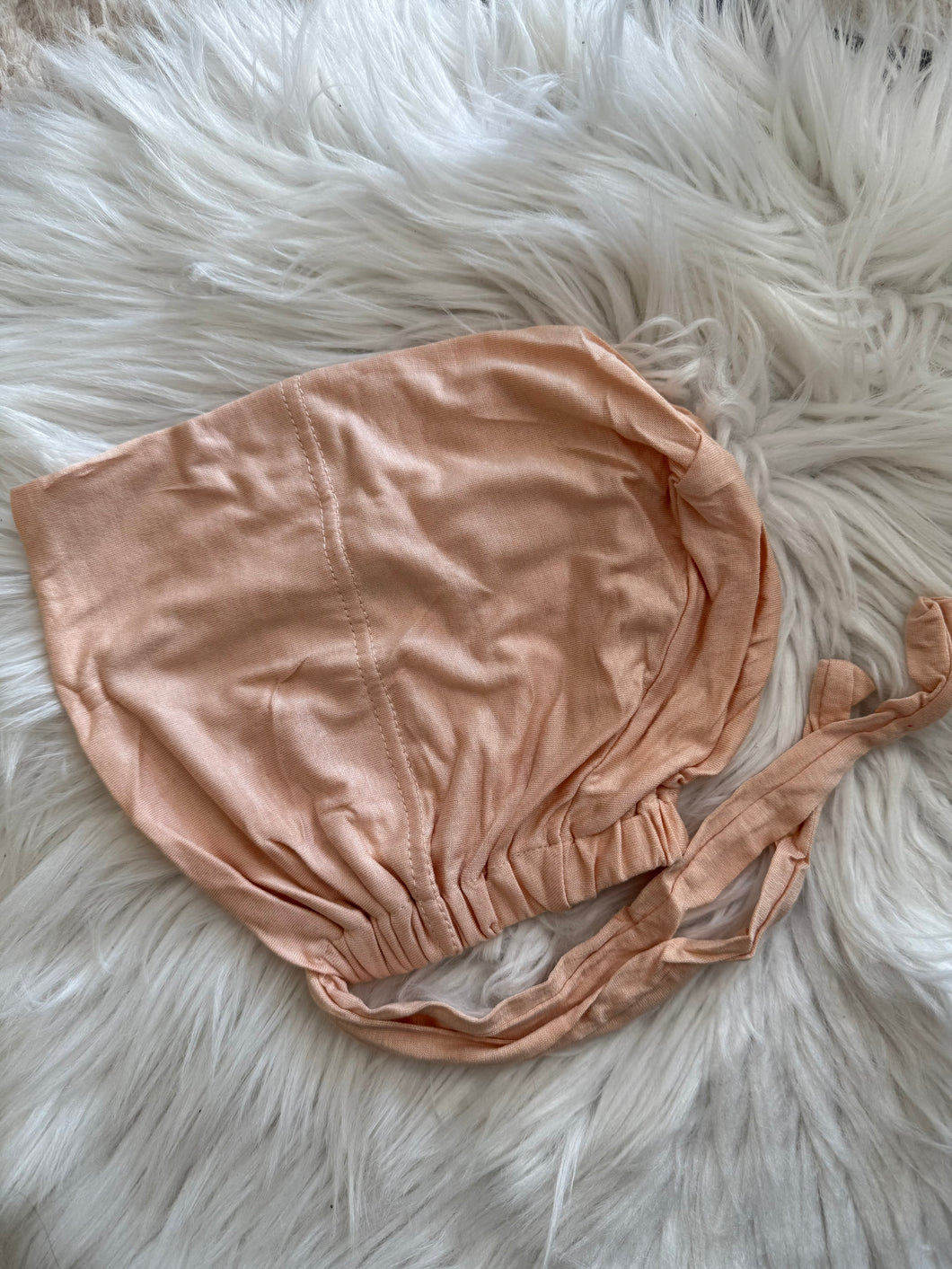 BONNET ATTACHE BEIGE