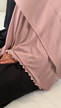 Charger l&#39;image dans la galerie, HIJAB JERSEY PREMIUM STRASS ONDULÉ TAUPE
