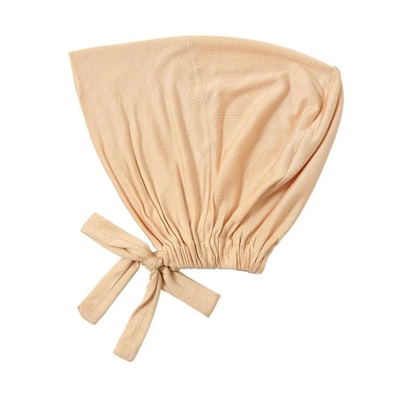 BONNET ATTACHE BEIGE