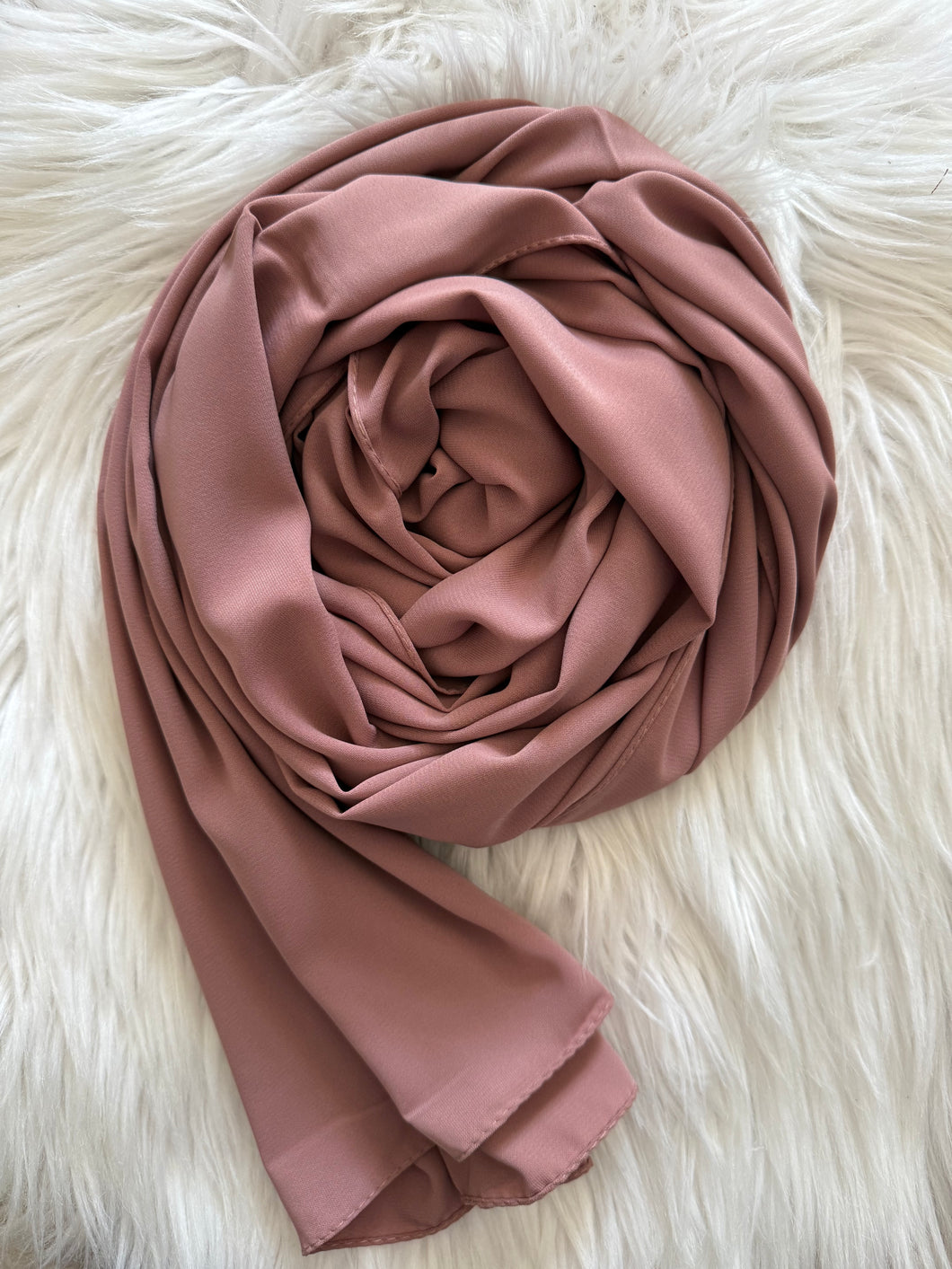 HIJAB SOIE DE MEDINE ROSE POUDRÉ