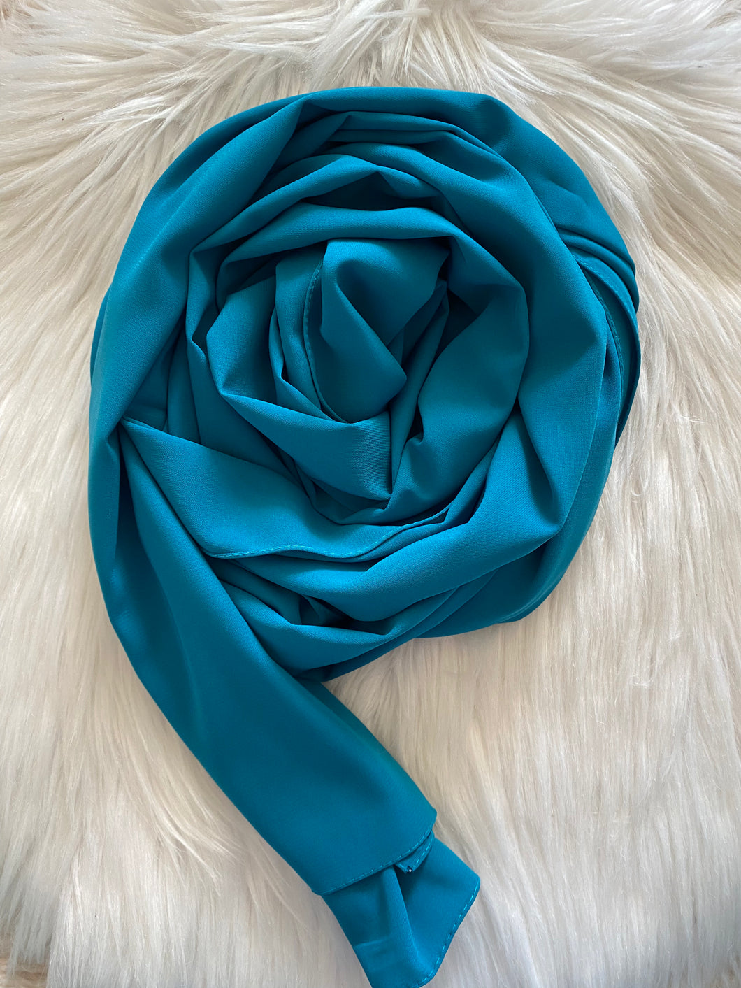 HIJAB BLEU CANARD