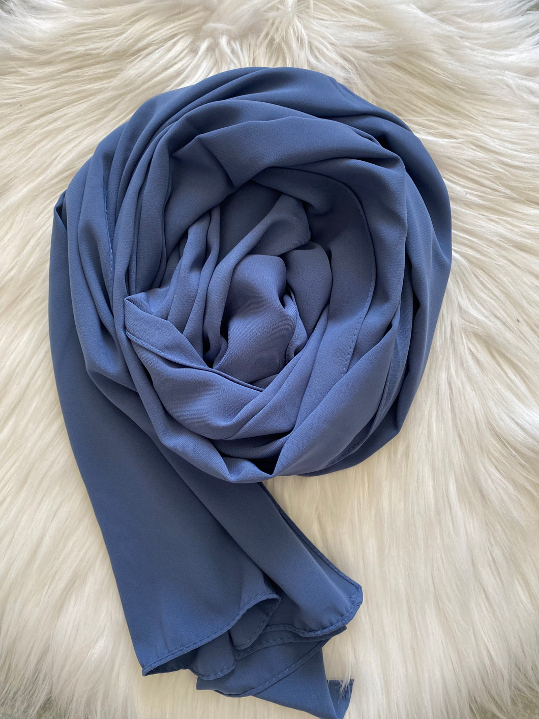 HIJAB BLEU PASTEL